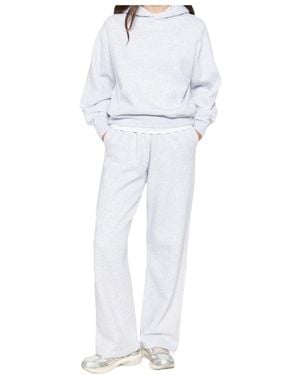 Sporty & Rich Long-Sleeved Sweatshirt - White