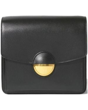 Proenza Schouler Dia Leather Satchel Bag - Black