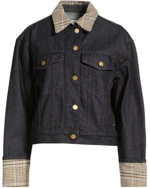 Rag & Bone Dark Denim Jacket - Black