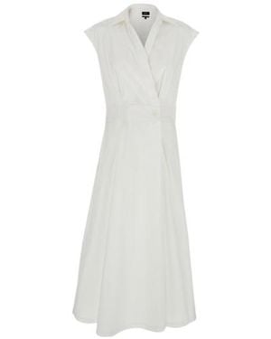 A.P.C. Athena' Sleeveless V-Neck Dress - White