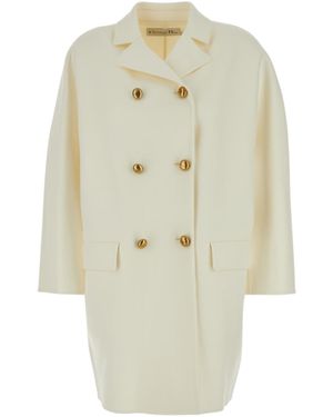 Dior Long-Sleeved Coat - White