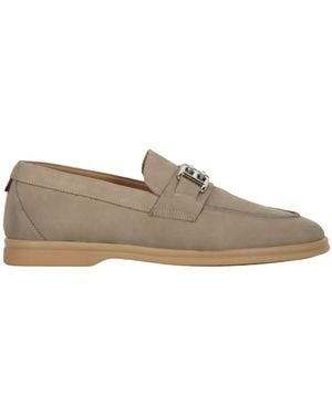Bally Round-Toe Loafers - Brown