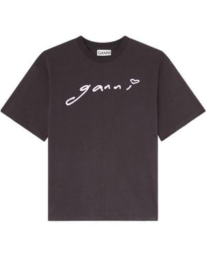 Ganni T-Shirt - Black