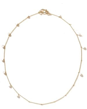 Sophie Bille Brahe 14-Karat Recycled Pearl Necklace - White