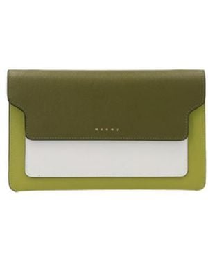 Marni Compact Trunk Crossbody Bag - Green