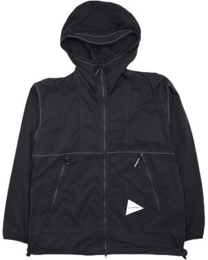 and wander Pertex Windproof Jacket - Black