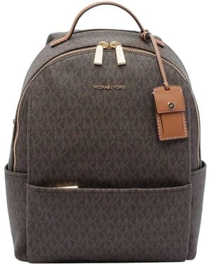 Michael Kors Michael Logo Lettering Backpack - Grey