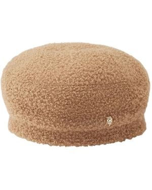 Helen Kaminski Beret With Appliqué Details - Brown
