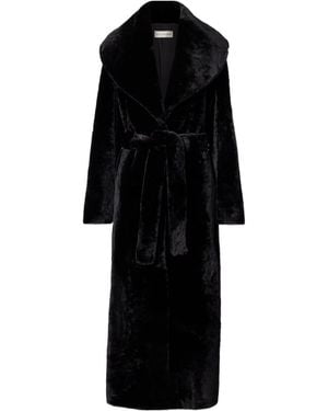 Nour Hammour Long-Sleeved Coat - Black