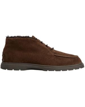 Tod's Suede Desert Boots - Brown
