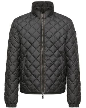 Moncler Delviane Reversible Diamond-Quilted Down Jacket - Gray