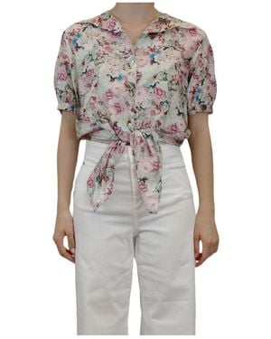 iBlues Floral Print Shirt - Gray