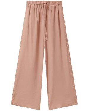 Stella McCartney Crystal-Embellished Pants - Pink
