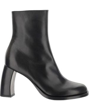 Ann Demeulemeester High Heel Ankle Boots - Black