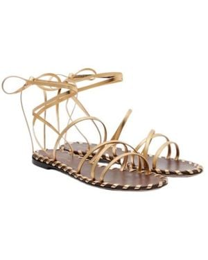 Gianvito Rossi Comfortable Casual Sandals - Metallic