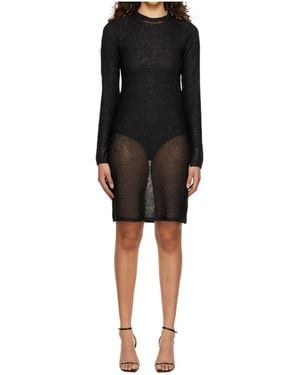 REMAIN Birger Sequin Mini Dress - Black