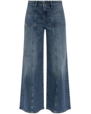 DIESEL Belt-Loop Jeans - Blue