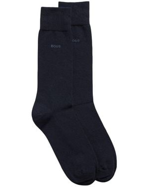 BOSS Pure Cotton Socks - Blue