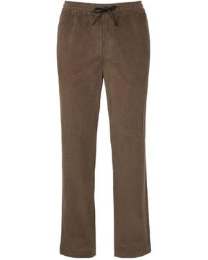 Sease Corduroy Drawstring Pants - Brown