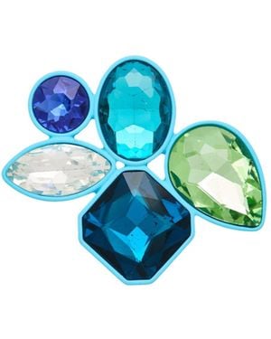 Weekend by Maxmara Plastic Brooch - Blue