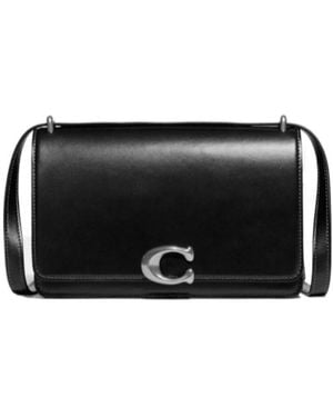 COACH Logo Flip Satchel - Black