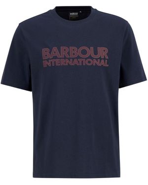 Barbour Short-Sleeved T-Shirt - Blue