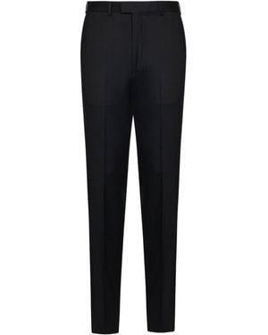 ZEGNA Pants With Belt Loops - Black