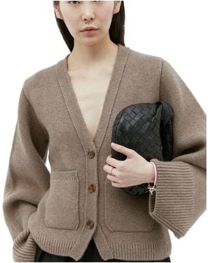Bottega Veneta Sardine Ring - Brown