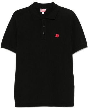 KENZO Boke Flower Polo Shirt - Black
