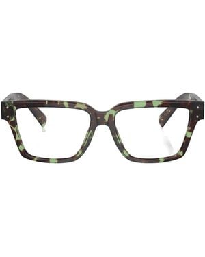 Dolce & Gabbana Eyewear Square Frame Glasses - White