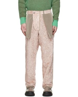 Craig Green Textured-Finish Straight-Leg Pants - Multicolor