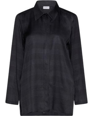Marella Long-Sleeve Plaid Shirt - Blue