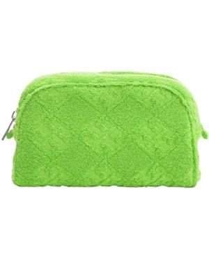 Tory Burch Zipper Clutch - Green