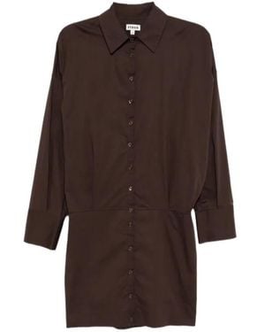 STAUD Cynthia Dress - Brown