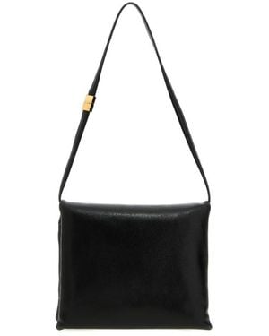 Marni Prisma Foldover Top Pouch - Black