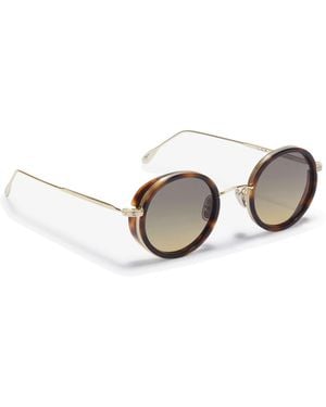 Ermanno Scervino Geometric Frame Sunglasses - White