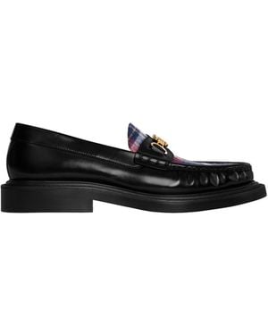 Celine Université Triomphe Chain Loafer - Black