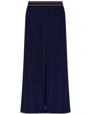 The Upside Harlan Wide-Leg Trousers - Blue