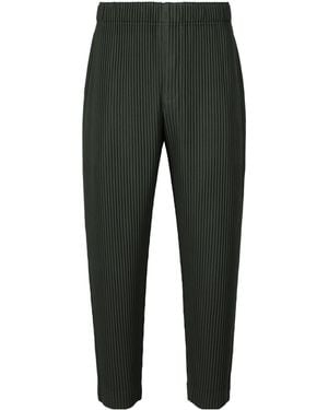 Issey Miyake Homme Plissé Monthly Colours August Trousers - Grey