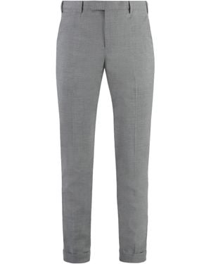 PT01 Pt Torino Straight-Leg Tailored Trousers - Grey