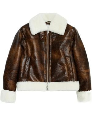 Stand Studio Lorelle Zipped Jacket - Brown