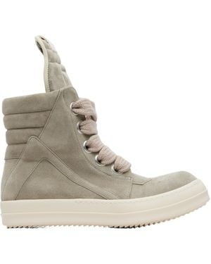 Rick Owens Jumbolace Geobasket High-Tops - Natural