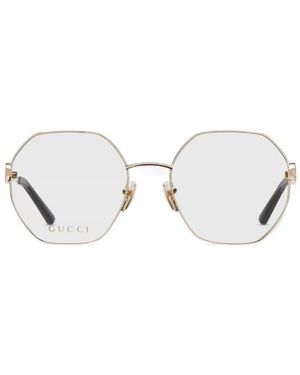 Gucci Square Optical Frame - White