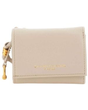 Gianni Chiarini Compact Zip Wallet - Natural