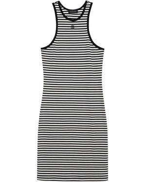 Anine Bing Cole A Line Dress - Blue