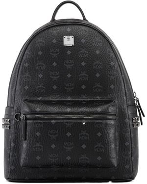 MCM Stark Medium Backpack - Black