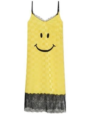 Moschino Smiley Dress - Yellow