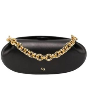 Yuzefi Logo Shoulder Bag - Black