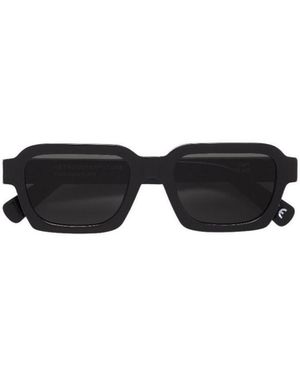 Retrosuperfuture Caro Rectangular Frame Sunglasses - Black