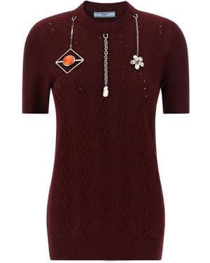 Prada T-Shirts - Red